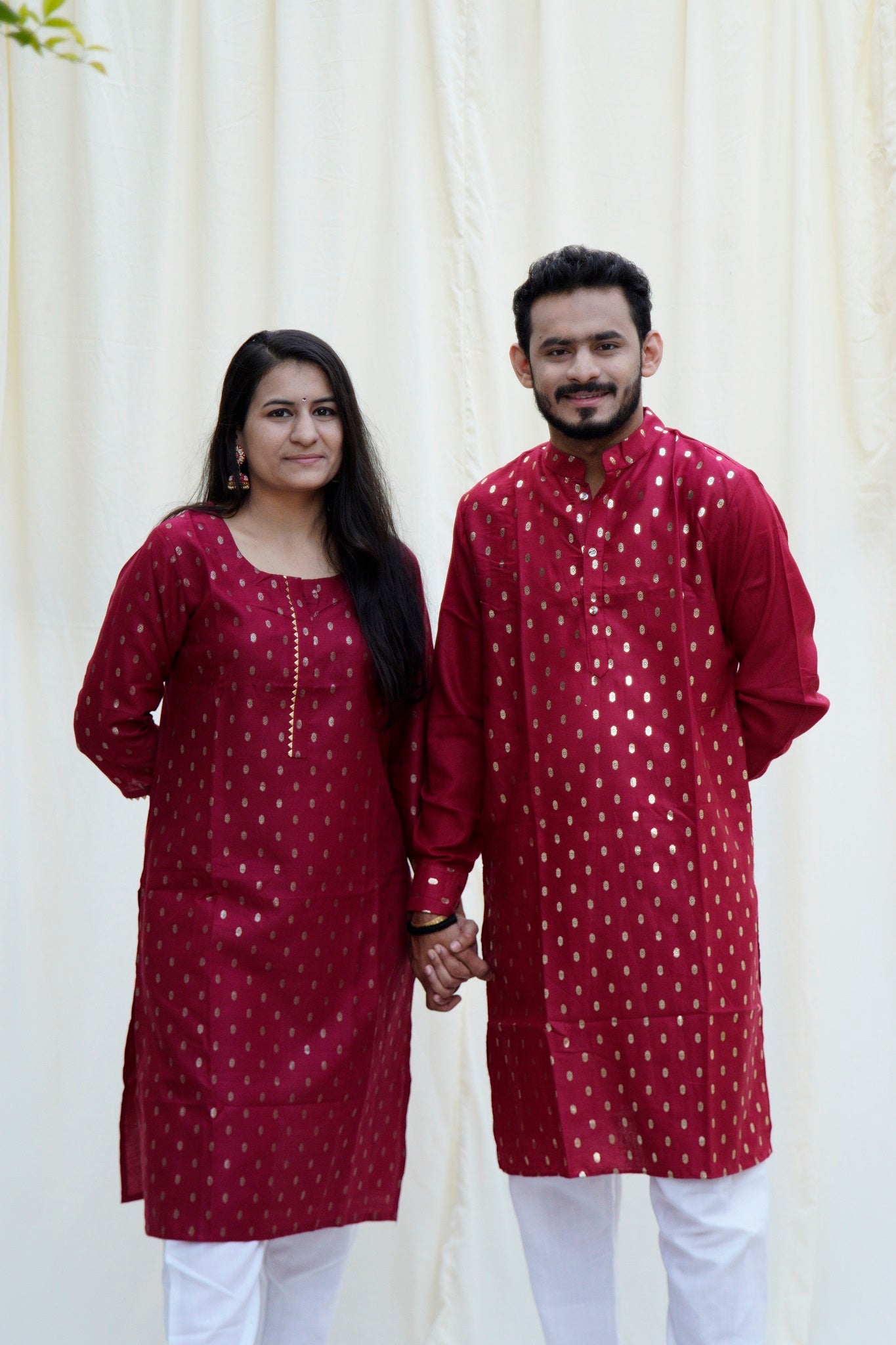 Jodha Akbar Maroon Ethnic Set