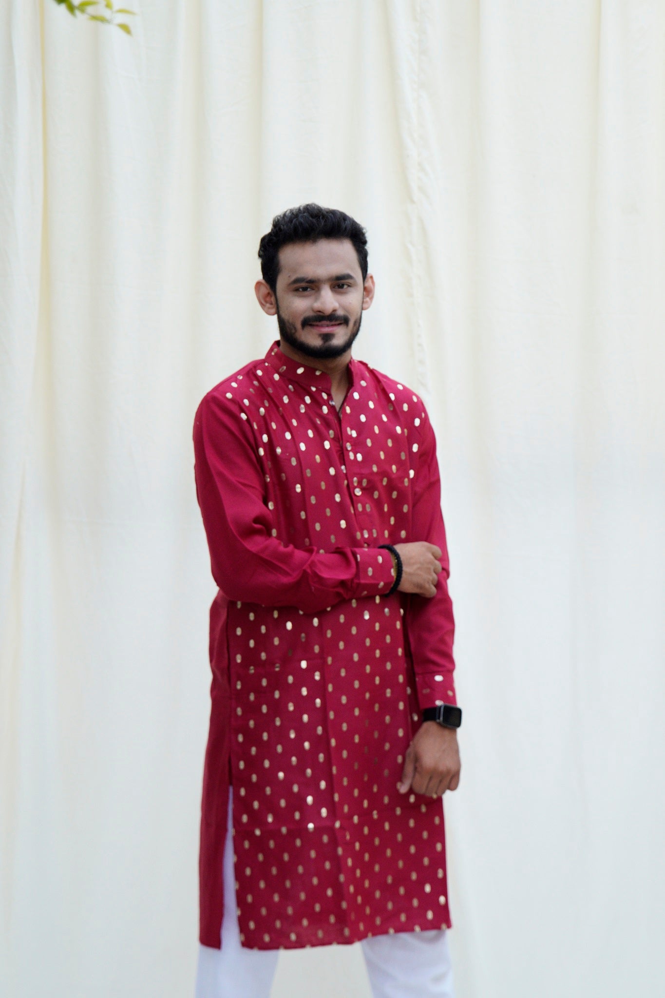 Jodha Akbar Maroon Ethnic Set
