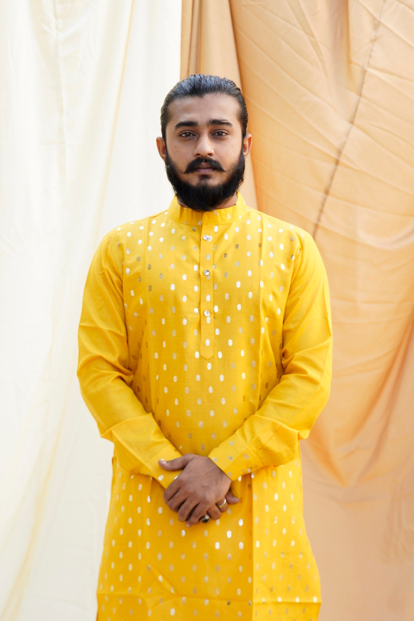 Jodha Akbar Yellow Ethnic Set