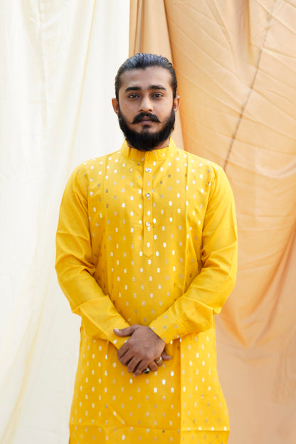 Jodha Akbar Yellow Ethnic Set