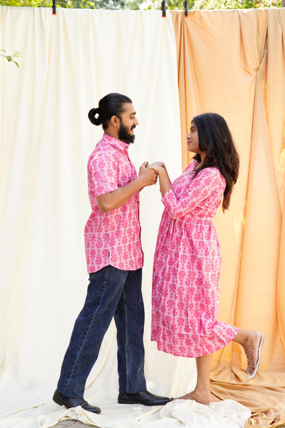 Laila Majnu Pink Casual Set