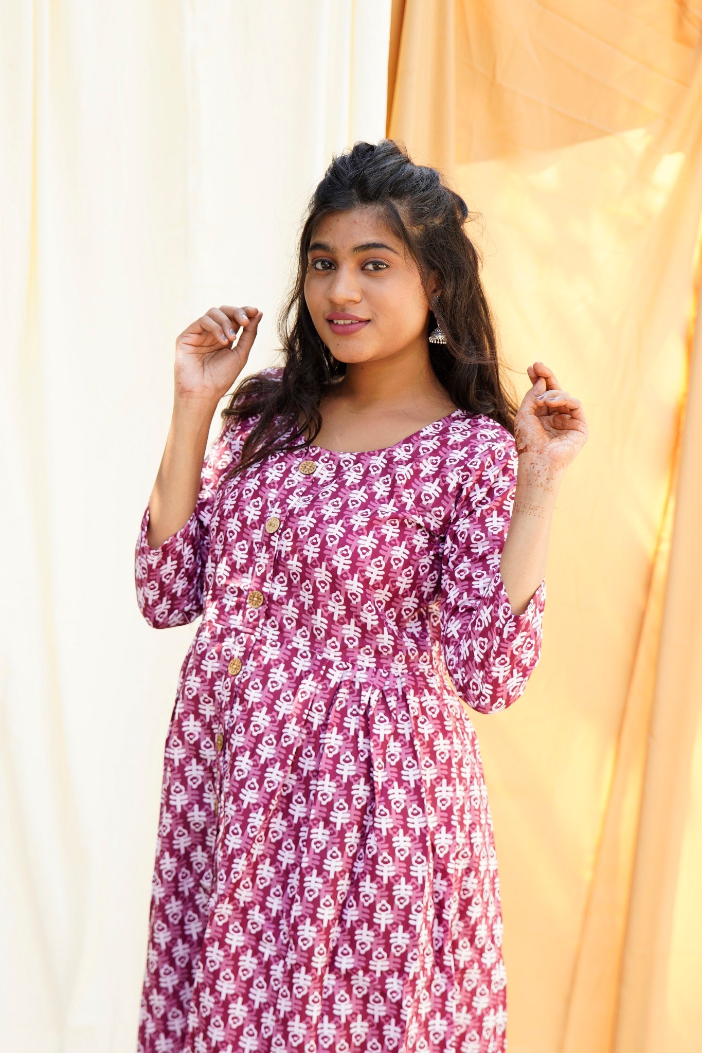 Laila Majnu Purple Casual Set