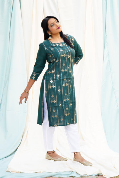 Bajirao Mastani Green Ethnic Set