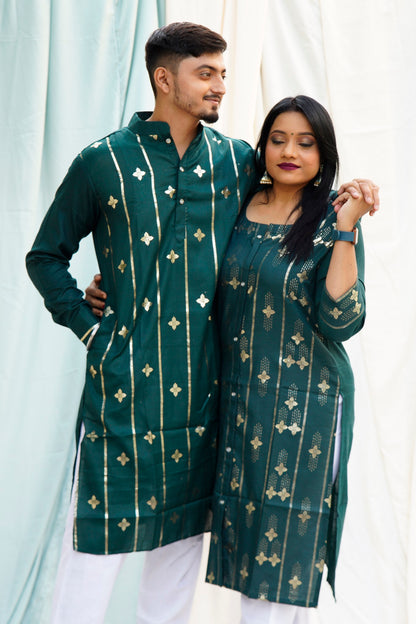 Bajirao Mastani Green Ethnic Set