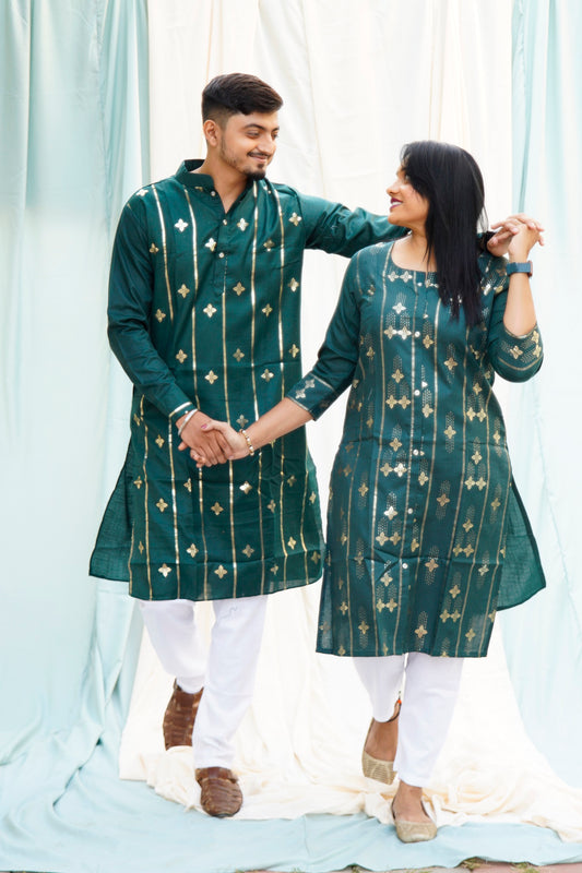 Bajirao Mastani Green Ethnic Set