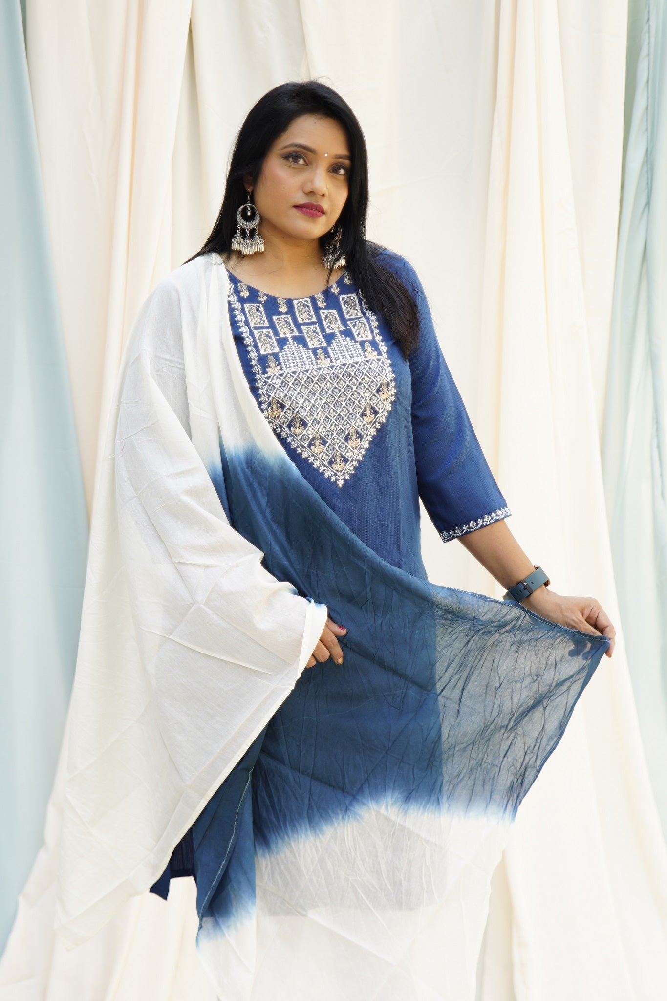 Romeo Juliet Blue Ethnic Set