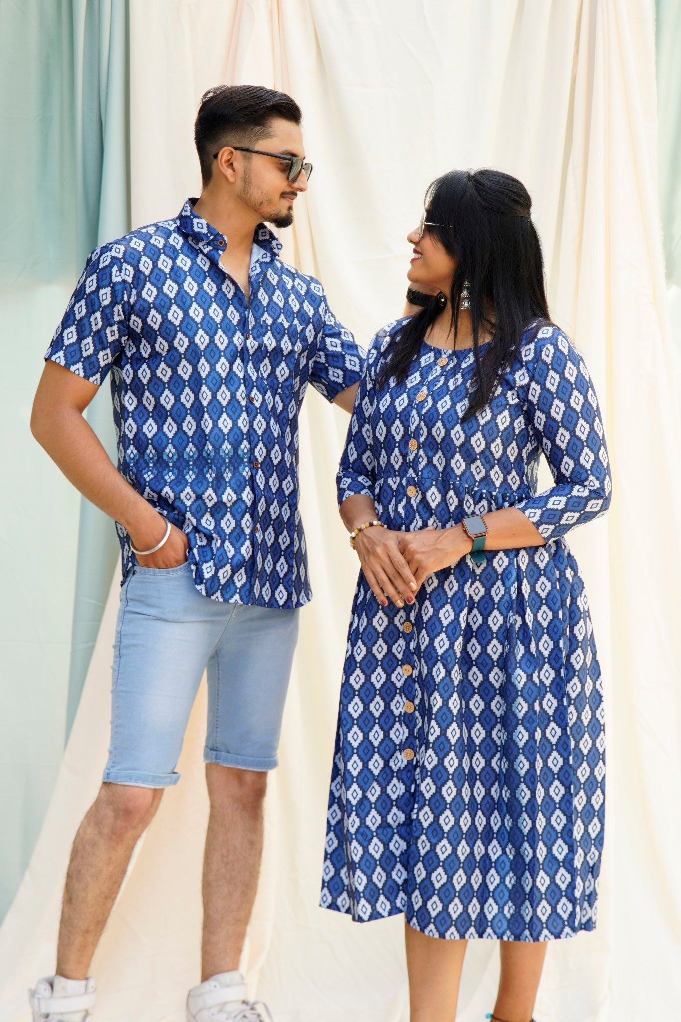 Laila Majnu Blue Casual Set