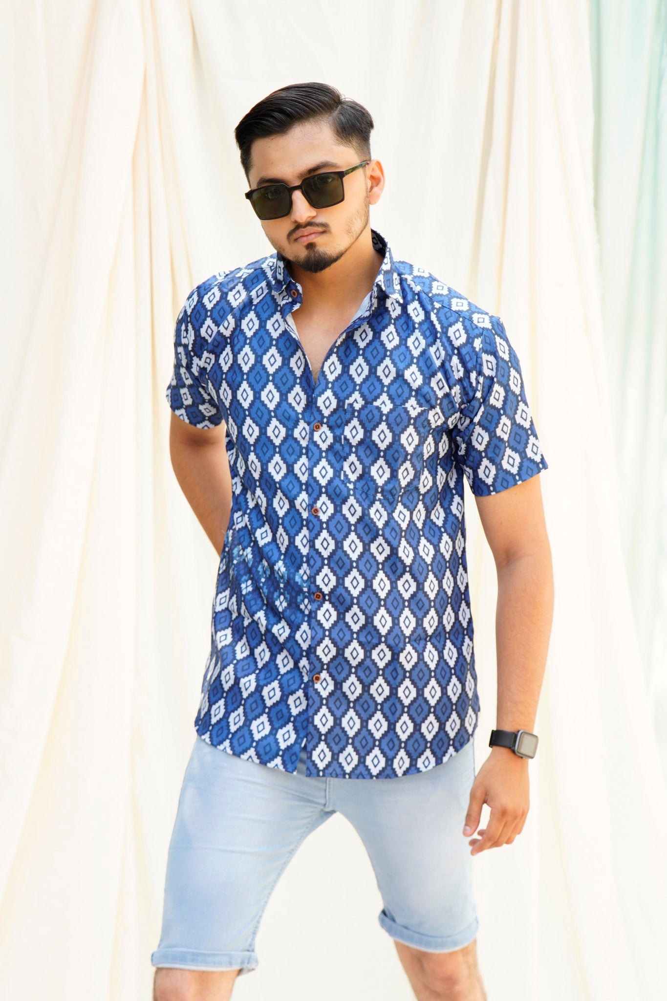 Laila Majnu Blue Casual Set