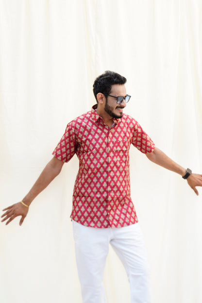 Laila Majnu Maroon Casual Set