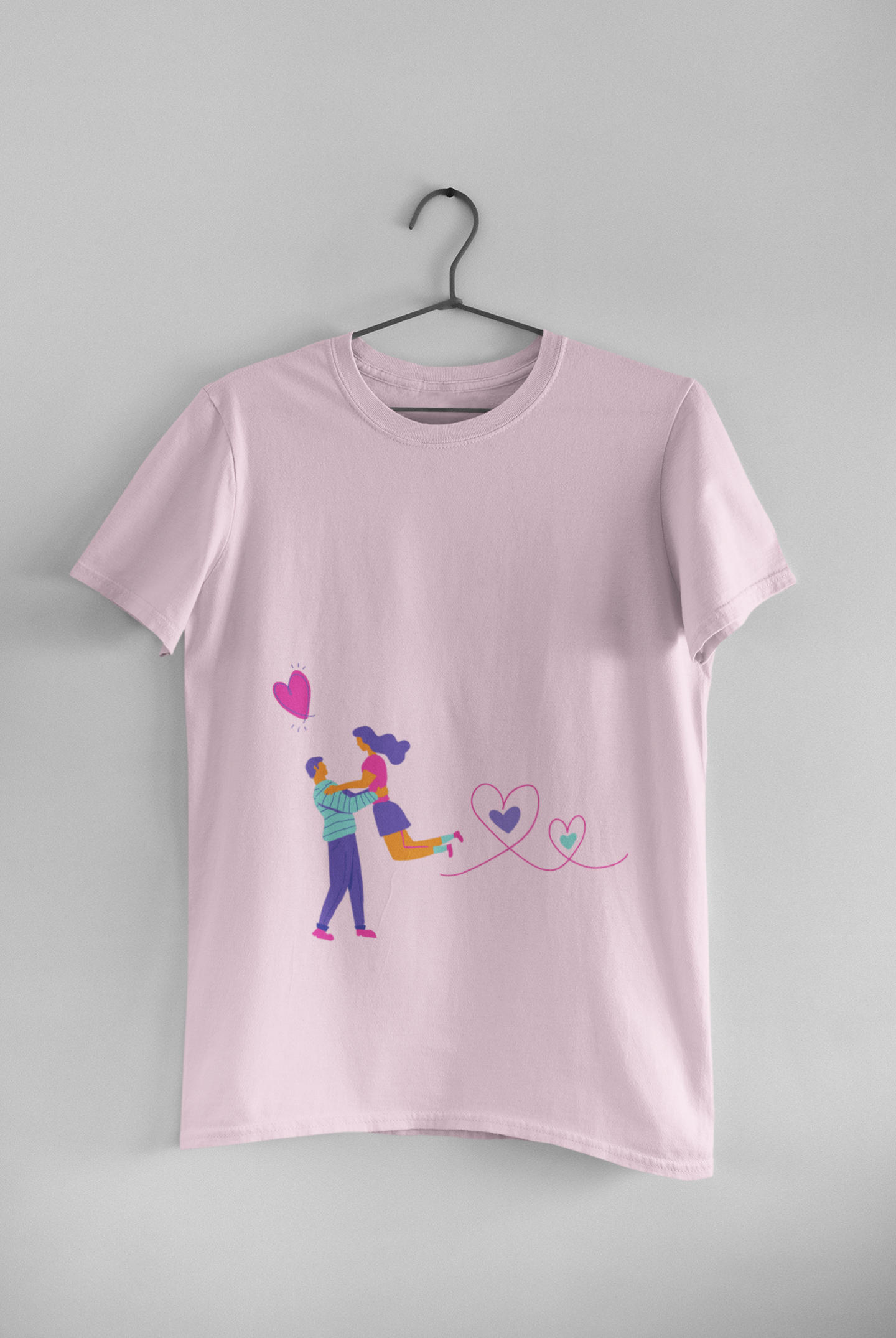 Hug me Soft Pink T-shirt